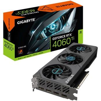Placa video Gigabyte GeForce RTX 4060 Ti EAGLE, 8GB GDDR6, 128-bit