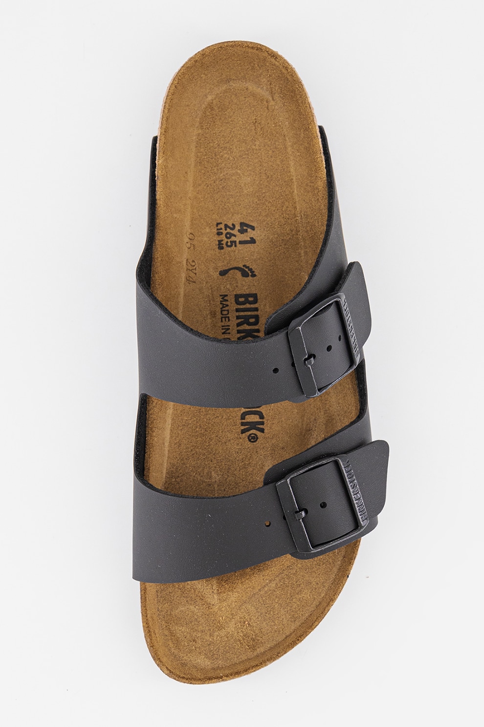 BIRKENSTOCK✴︎size41 Birkenstock, Papuci unisex cu catarame, Negru, 41 - eMAG.ro