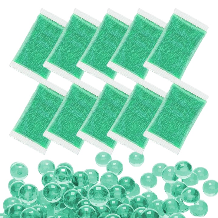 Margele de apa, Notwait, 100.000 bucati, 3 ani+, Verde