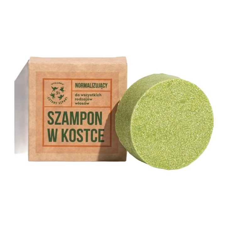 Sampon normalizant, Cztery Szpaki, Rozmarin si Mandarina, 75 g