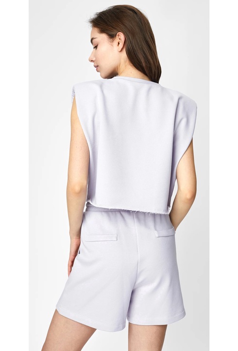 Pantaloni de trening scurti lila, Lila