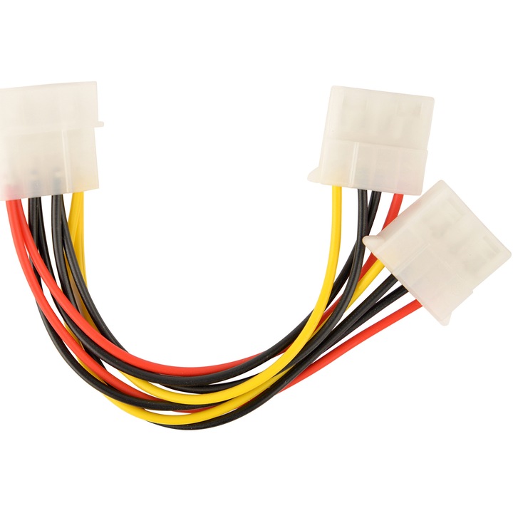 Захранващ кабел Gembird, Molex към 2 x Molex адаптер, CC-PSU-1 - eMAG.bg