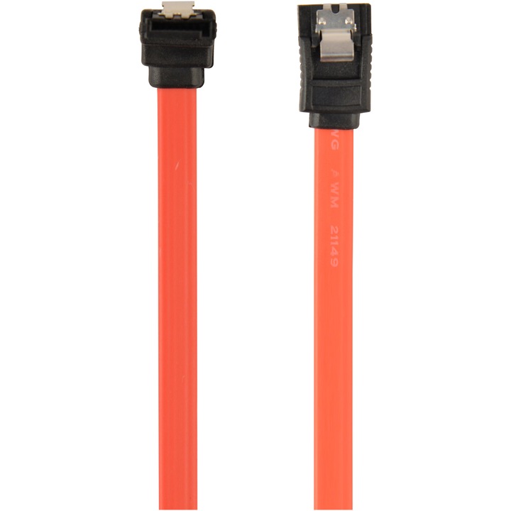 Cablu date Gembird, S-ATA 3 (T) la S-ATA 3 (T), 30cm, CC-SATAM-DATA90-0.3M