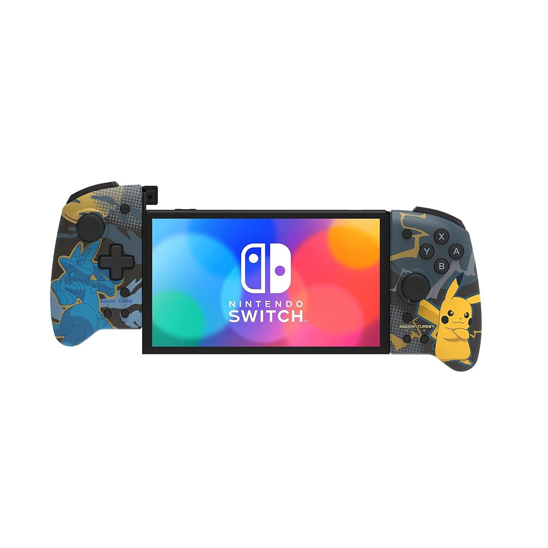 Комплект контролери Hori, Split Pad Pro Lucario & Pikachu за Nintendo ...