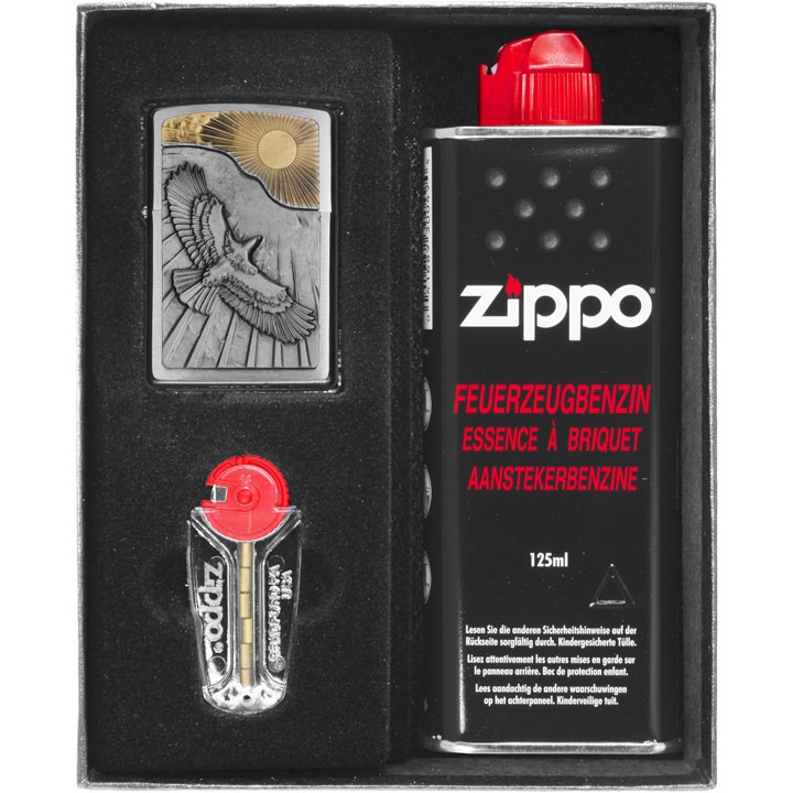 Set cadou cu bricheta, Zippo, Multicolor