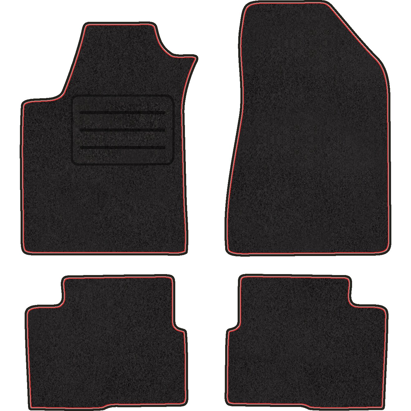 Tappetino Guida Lexus RX IV 2015-2022 Velluto Grafite Su Misura