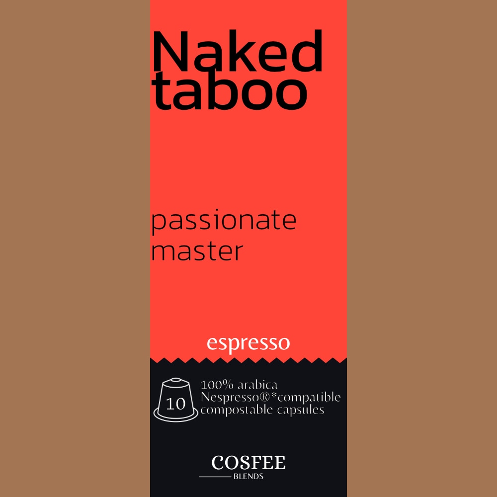 Passionate Master Nespresso Naked Black