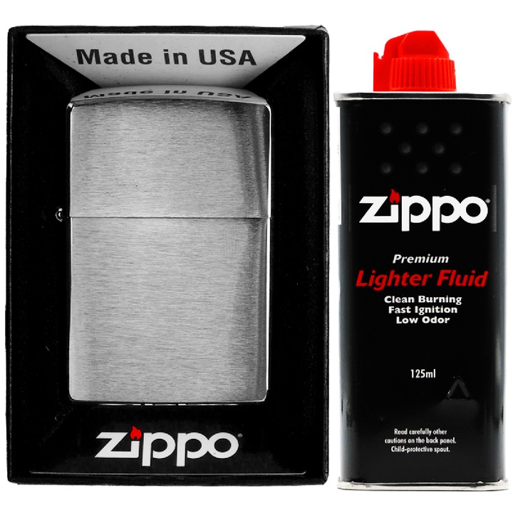 Set cadou cu bricheta, Zippo, Multicolor