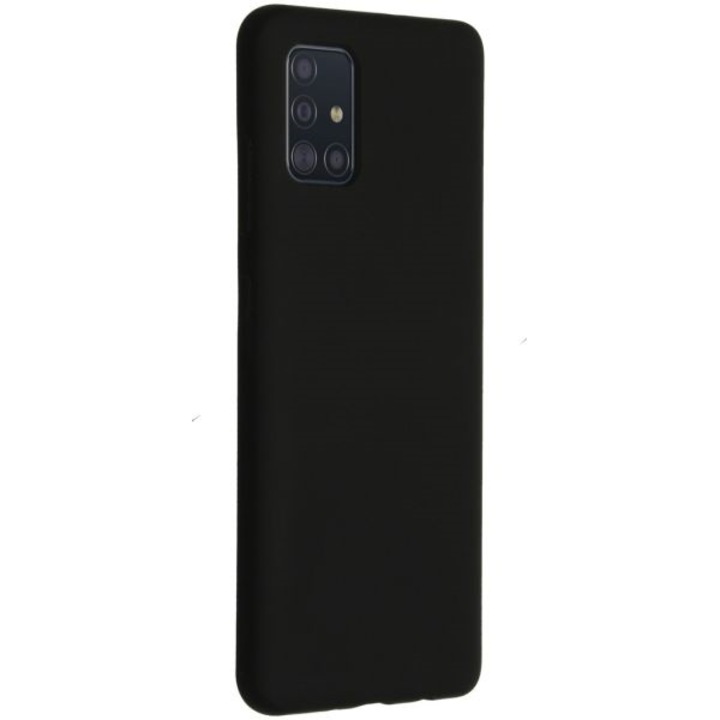 Калъф, За Samsung Galaxy A52 5G, Силиконов, Черен