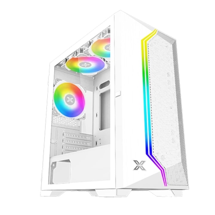 Carcasa computer, Logic Concept, USB 3.0, Alb