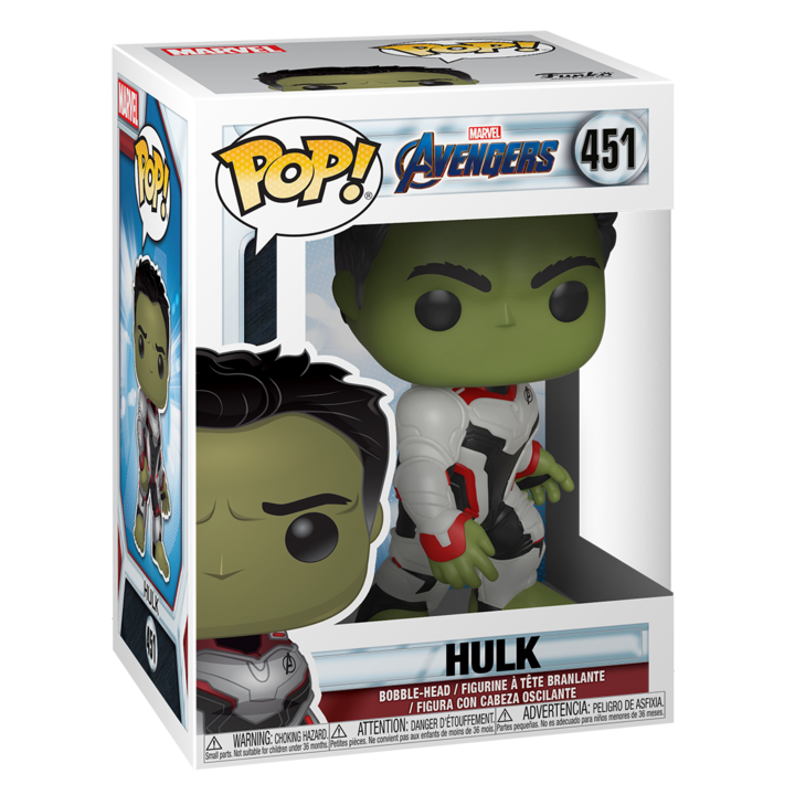 Funko POP! Marvel – Bosszúállók végjátéka, Hulk (Bobble-Head)