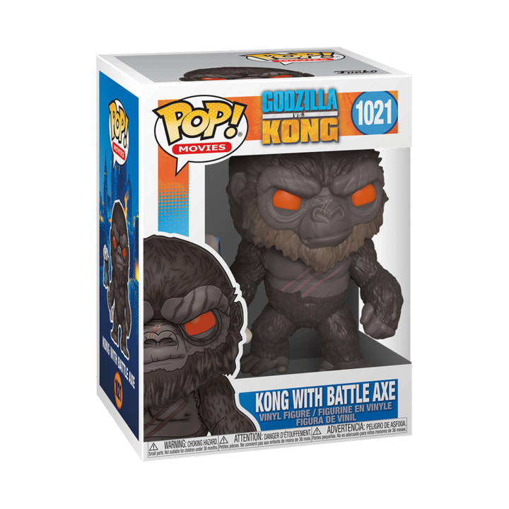Фигурка Funko Pop! Movies - Godzilla vs Kong, Kong with battle axe
