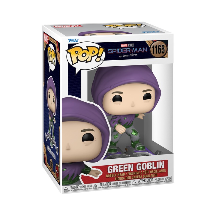 Фигурка Funko POP! Marvel - Spider-Man: No Way Home, Green Goblin (Bobble-Head)