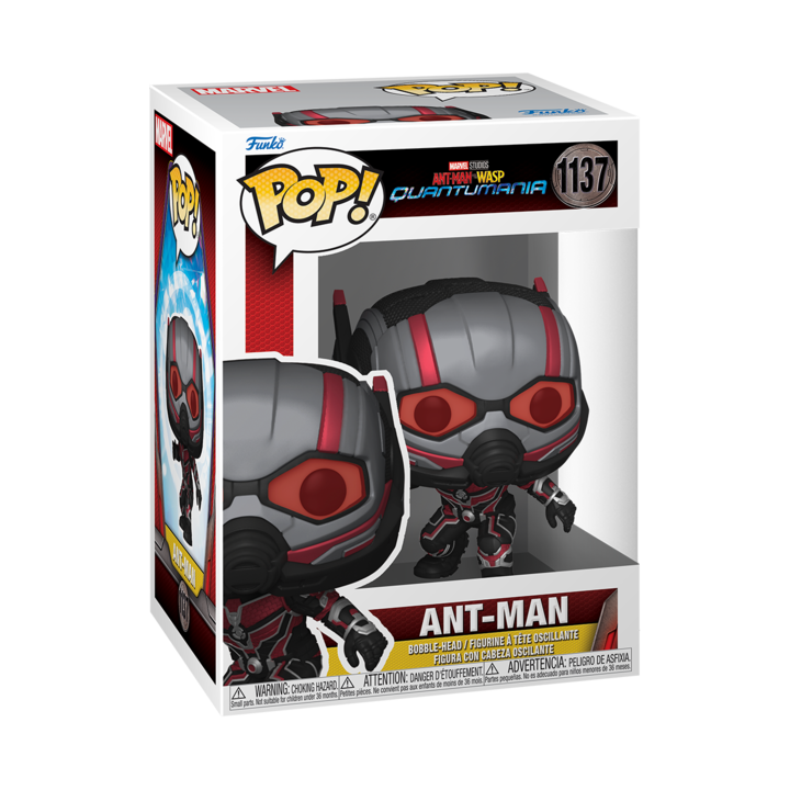 Figurina Funko POP! Ant-Man & Wasp, Quantumania - Ant-Man (Bobble-Head)
