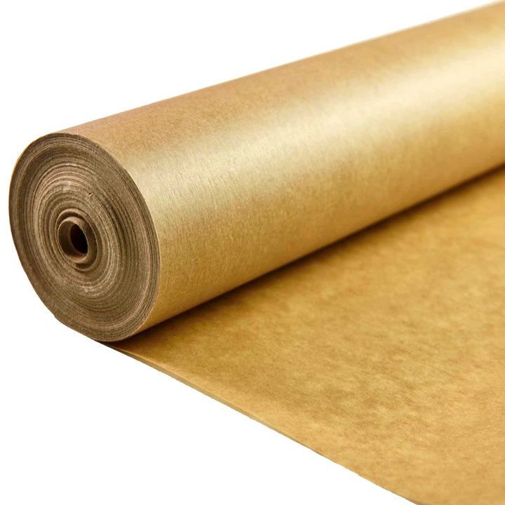 Papier de copt Allbag 38cm 50m, natural, rezistent la temperaturi ridicate