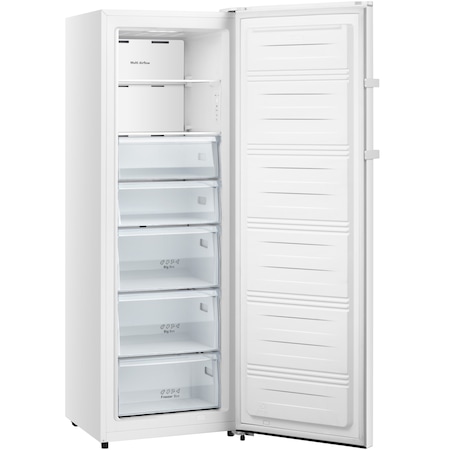 Congelator Heinner HFF-N240NFF+, 240 l, Full No Frost, Clasa F, Multi air flow, Control electronic, Iluminare LED, Alarma usa deschisa, H 172 cm, Alb