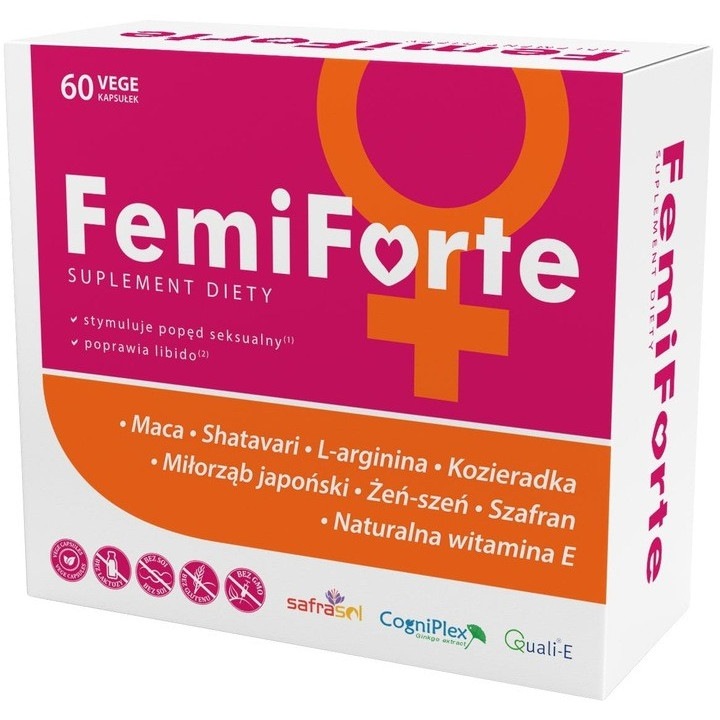 Supliment alimentar, Aliness MEDICALINE, FemiForte, 60 capsule