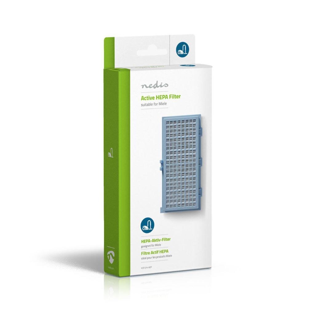 Nedis Filtro HEPA VCFI221HEP Di Ricambio Per Aspirapolvere Con Sacco Modello VCBS100RD - 3