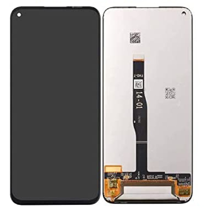Съвместим с дисплей Huawei P40 Lite E, черен, LCD, сензорен екран, Daden, най-добро качество