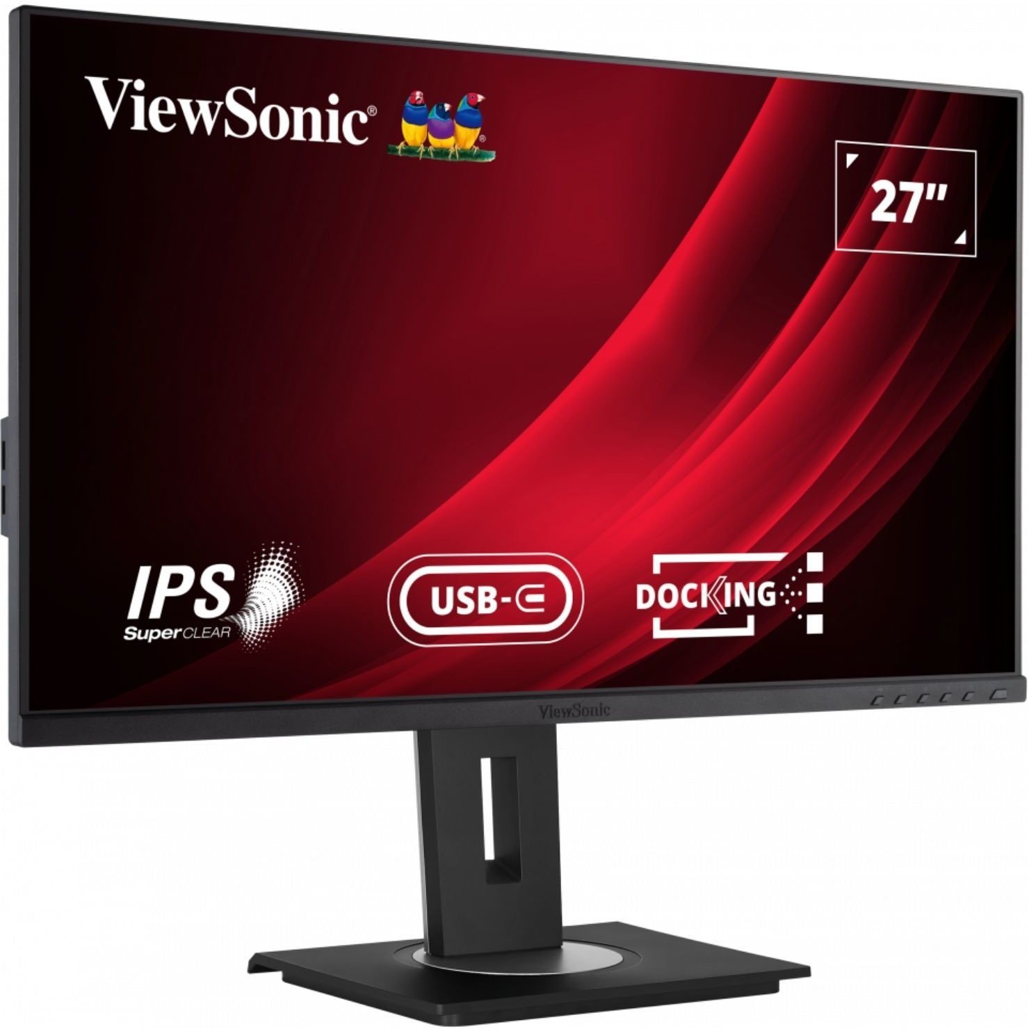 Монитор ViewSonic VG2756-2K, 27", LED, IPS, 2560 x 1440, Ethernet (RJ ...