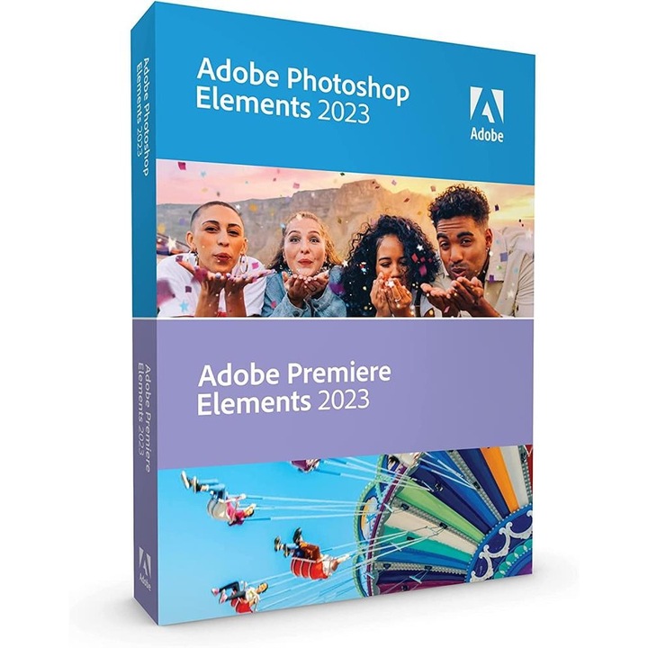 Adobe Photoshop Elements si Premiere Elements 2023 Windows Licenta perpetua