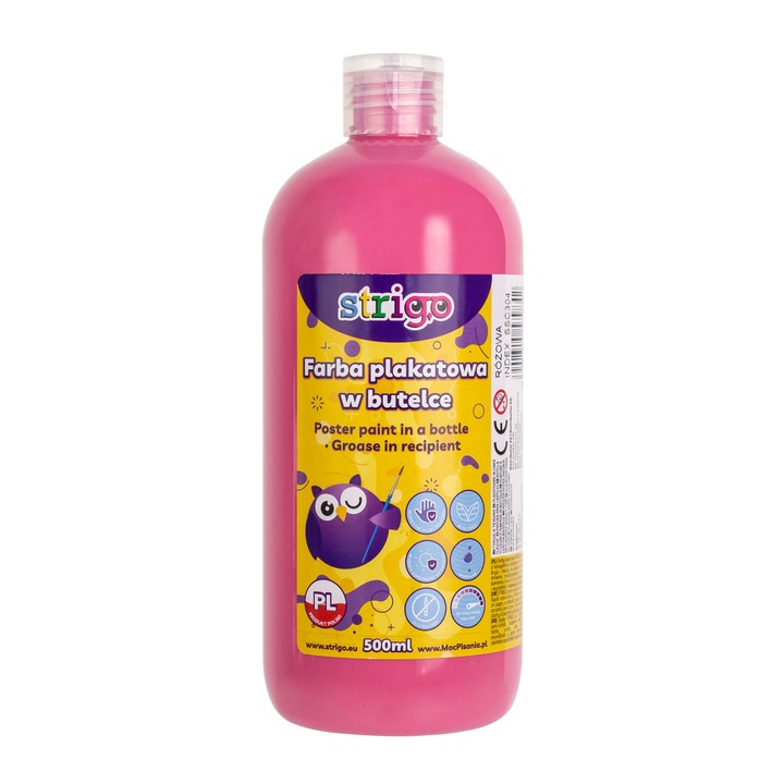 Gouache 500 ml-es tartályban, Strigo rózsaszín