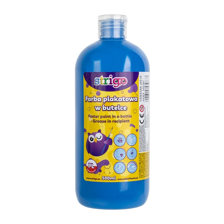 Gouache 500 ml-es tartályban, Strigo, világoskék