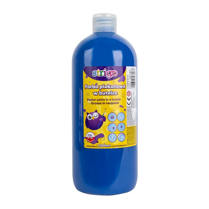 Gouache 1000 ml-es tartályban, Strigo, kék