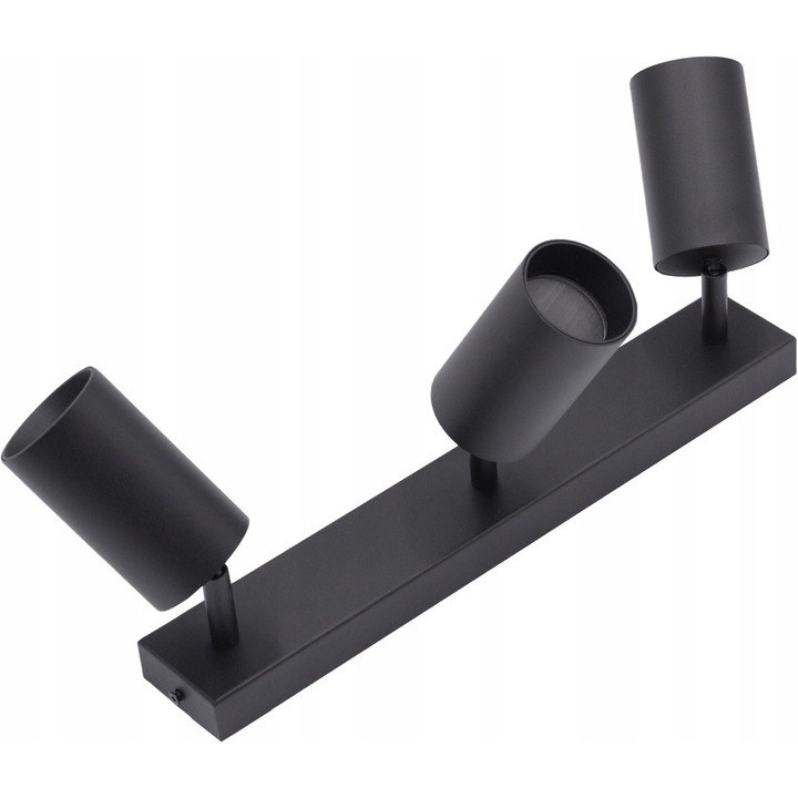 Плафон Ring 3, Provero, Spot, черен