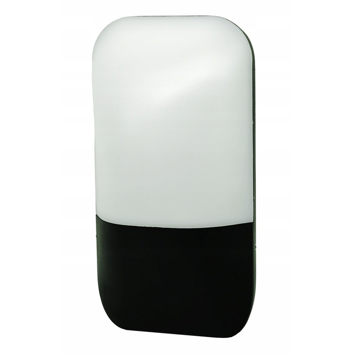 LED таванна лампа, Provero, външна, 12W, 4000K, черна