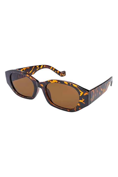 Emily Westwood, Слънчеви очила с плътен цвят, 55-22-145, Тъмнокафяв/Охра