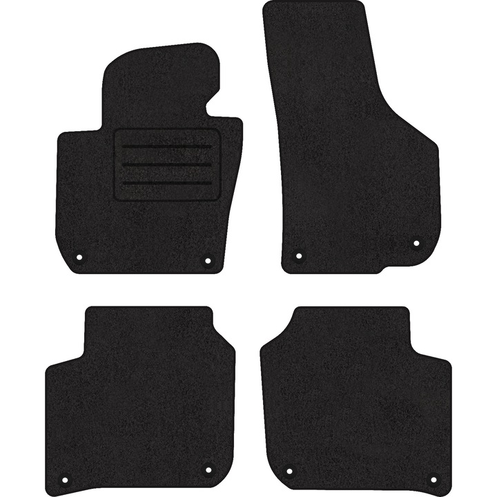 Set 4 covorase auto, Motohobby, SKODA SUPERB II (2008 - 2015) VELUR LUX