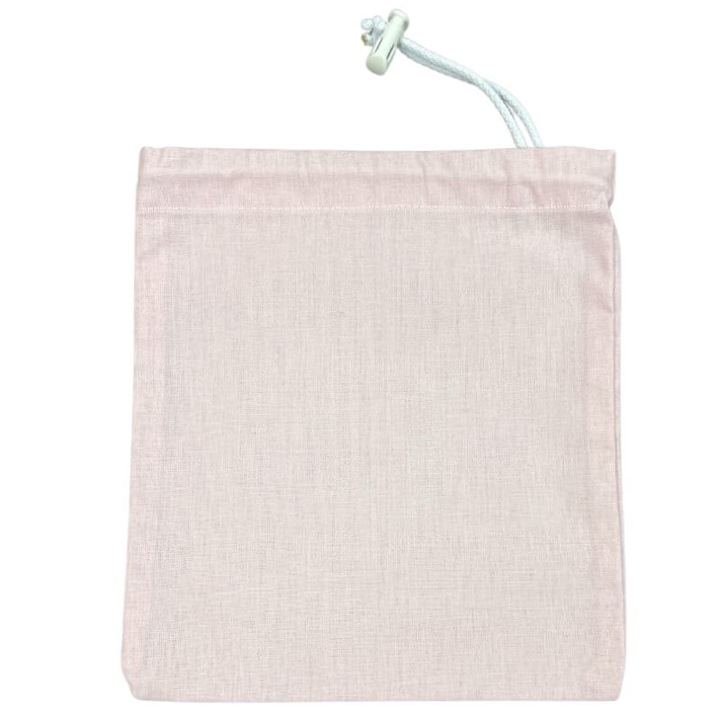 Take Me Anywhere Pink rózsaszín szütyő, textil tároló zsákocska