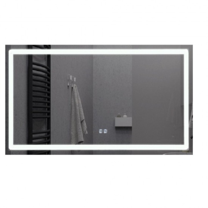 Oglinda Led Si Touch Cu Functie Dezaburire, 110 X 70 Cm