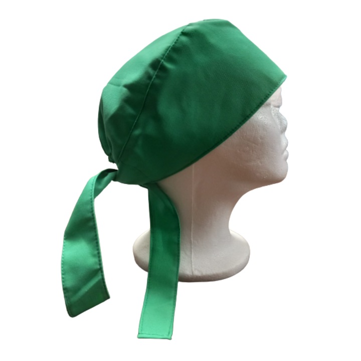 Boneta medicala, Tercot, marime universala, Verde deschis