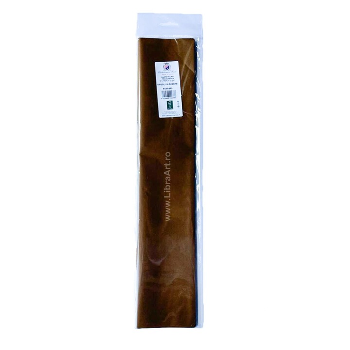 Hartie matase Tissue Paper 21g / mp set 6 50 x 76 cm Brown F047