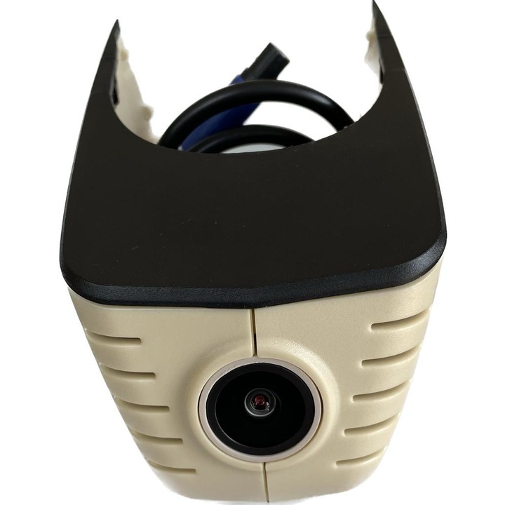 Camera Auto Discreta Dedicata AUDI (2015-), 2K, 140°, Wi-Fi, Night Vision, Alimentare Directa la Panoul de Sigurante, Crem