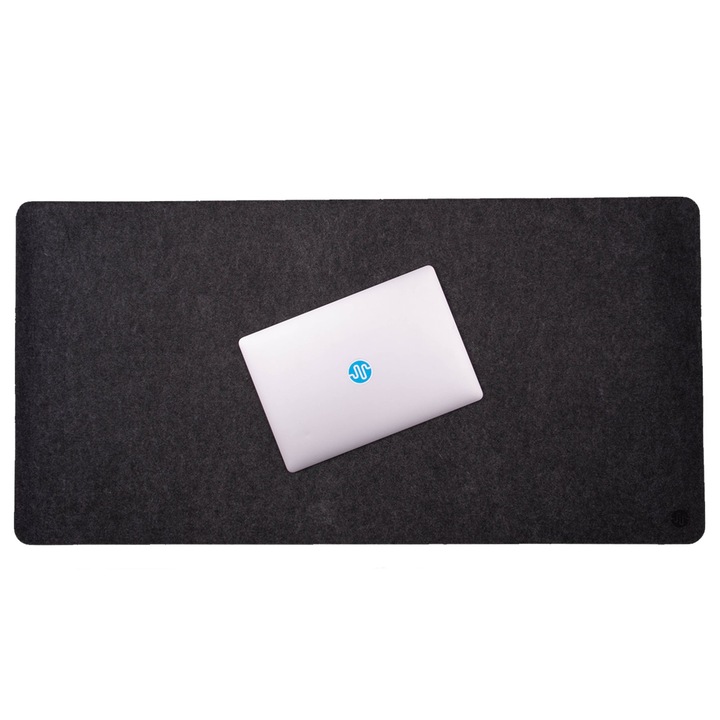 Подложка за мишка PadForce® Gaming MousePad, От синтетична вълна за офис, Office - сив, 120x60cm