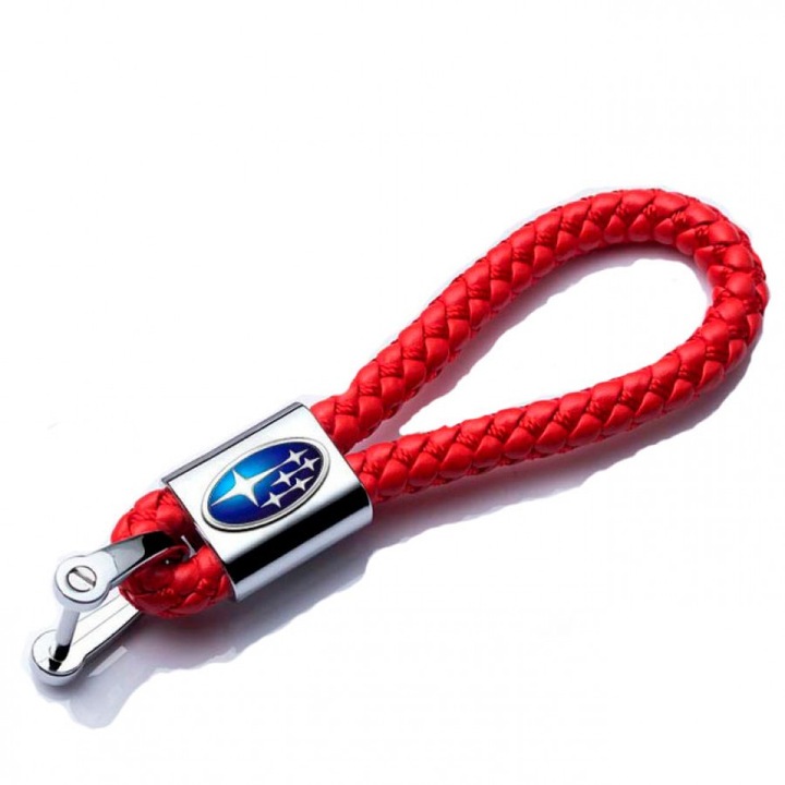 Ключодържател AK Market Subaru, червен