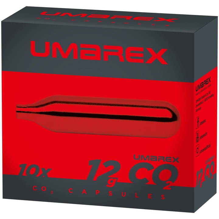 Капсули CO2 Umarex 4.1691, 10 броя