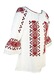 Bluza casual dama RFN 2, Rosu/Alb