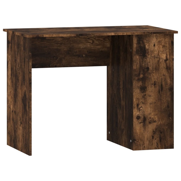 VidaXL füstös tölgyszínű szerelt fa íróasztal 100 x 55 x 75 cm 823029