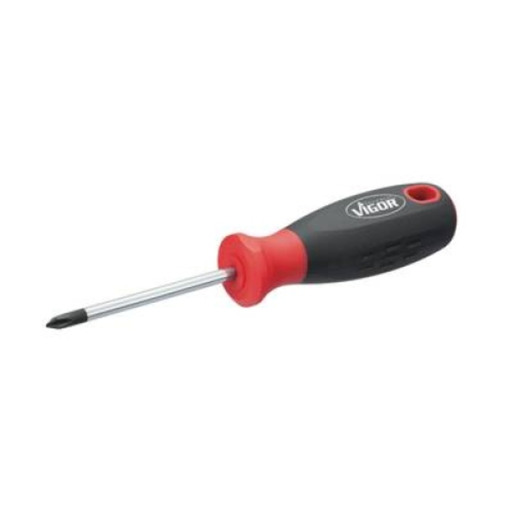 Работилница кръстата отвертка Vigor PH 1 Дължина на острието: 80 mm (V1703)
