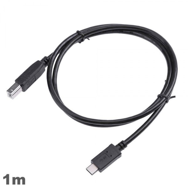 Кабел USB Type-C 3.1 мъжки (хост-хост) към USB-B 2.0 мъжки (устройство ...