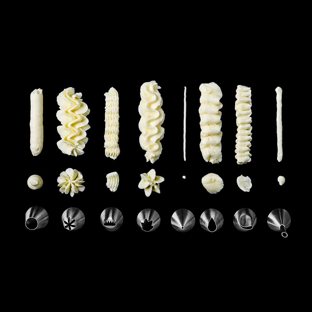 Пош с приставки Plate-it Nozzles, 11 части, 8 приставки - eMAG.bg