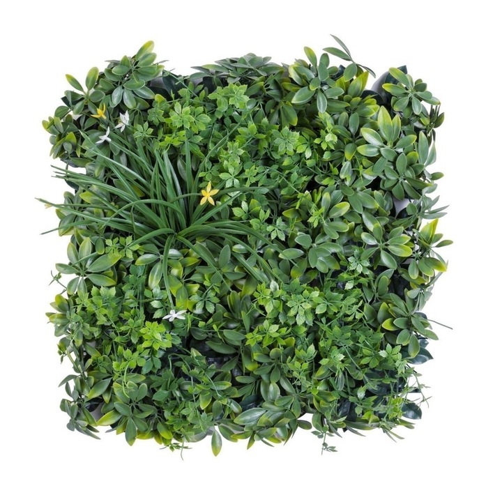 Изкуствени зелени растения, 50 cm x 50 cm