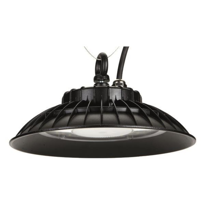 Lampa LED PLUS pentru zone inalte HIGH BAY SMD UFO, 100W, 6500K lumina rece, 12000lm, 100-240V, Φ280mm, IP65, Eurolamp