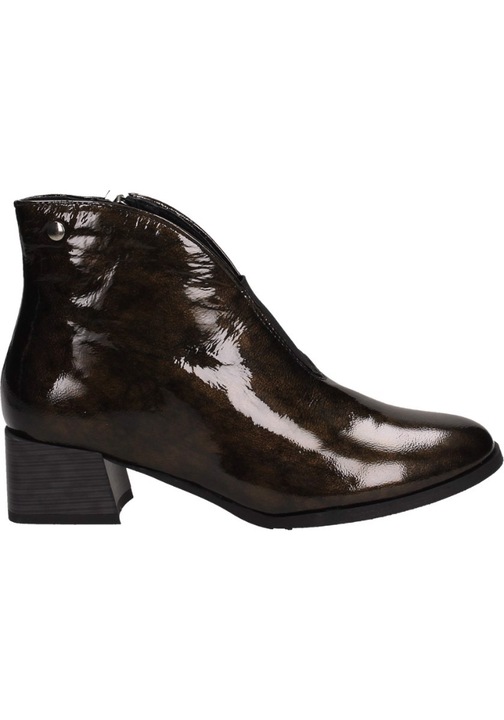 Ghete dama, Darbut, Piele naturala, Marime 39, Maro inchis1