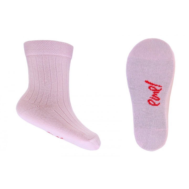Чорапи детски, EMEL, Памук, Розови, Размер 19-22EU