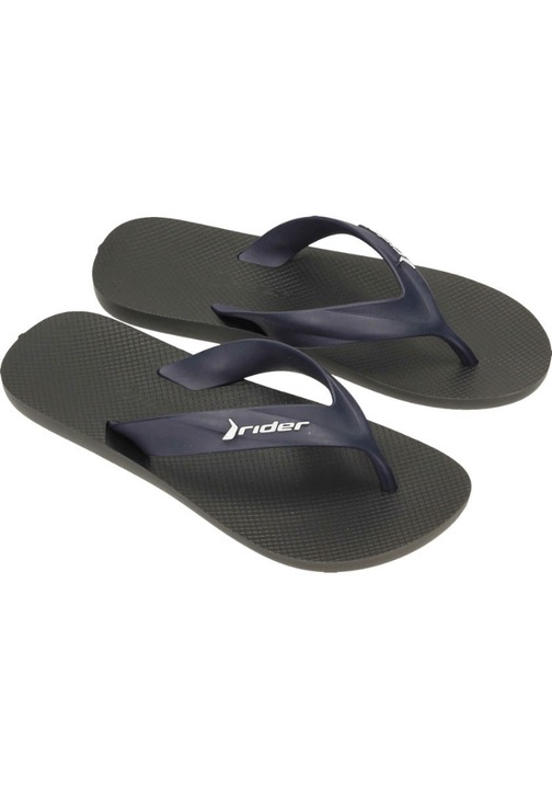 Slapi pentru barbati, Rider Negru/Albastru, Bleumarin, 46